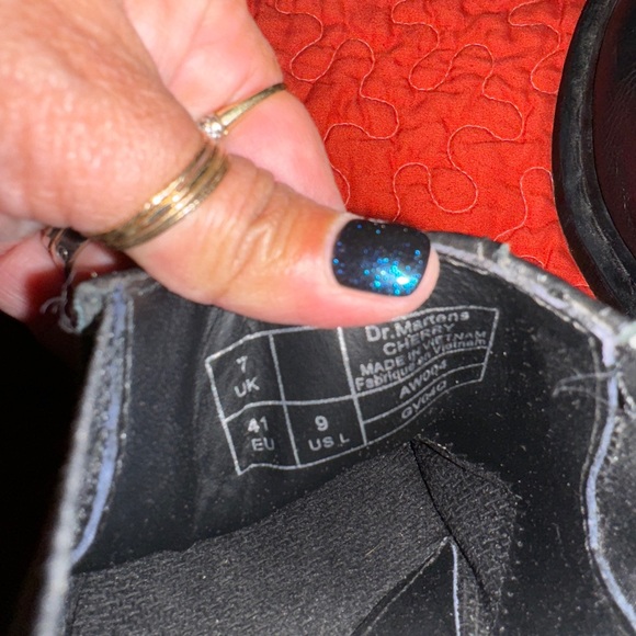 Dr Martens “Cherry”  Slip On Heeled Loafer - UK7/US9• EUC - Picture 5 of 5